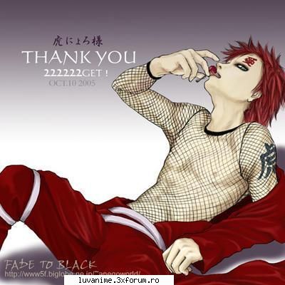 gaara ubirea mea foc luv him...in shippuden super hot....