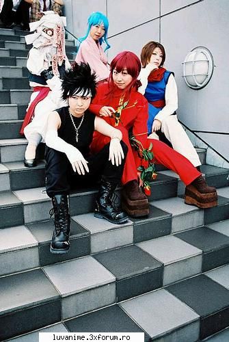 cosplay^^ kurama, hiei, botan koenma