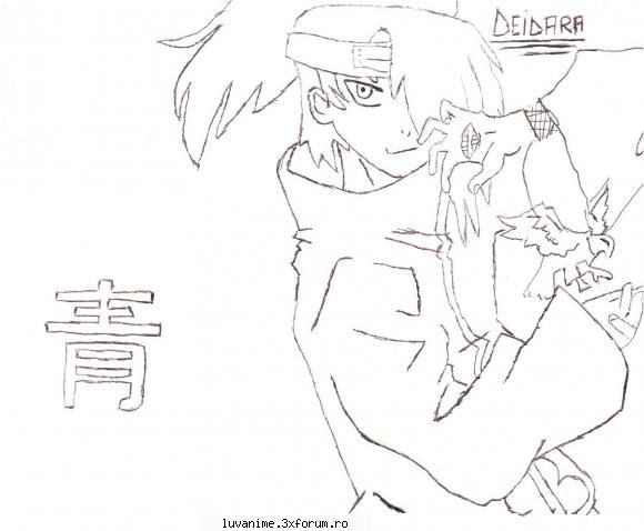 draws deidara