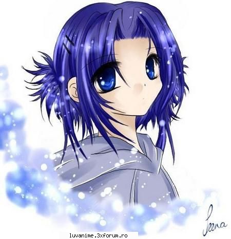 Anime Girl - purple world - Anime Girl
