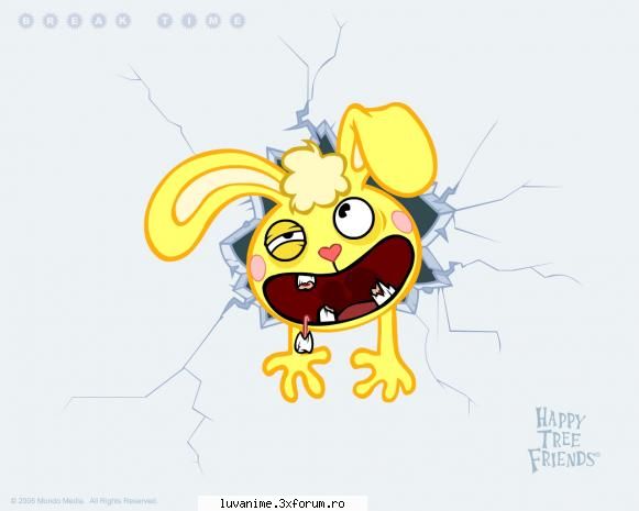 Cuddley - o metoda buna de a ajunge in baie la vecinu' - Happy Tree Friends