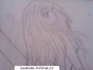 Desene - anime girl... nici lu asta nu i'am facut - Fan Art