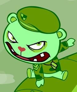 Flippy - D:D:D cel mai criminal:))) imi place tipul:)) - Happy Tree Friends