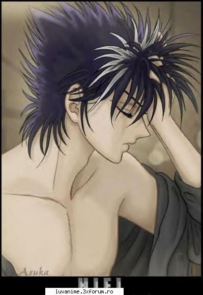 Hiei - E cel mai... Mai ales in poza asta - Yu Yu Hakusho