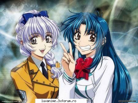 Kaname vs Tessa - mai dragutza i kaname ...dar si tessa arata bine - Full Metal Panic Fumoffu
