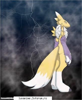 Rika si Renamon - Renamon....e un digimon ffffff puternic:D:D:D si - Digimon Tamers
