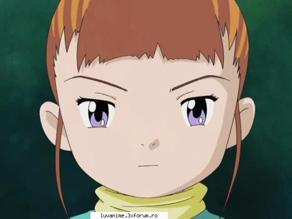 Rika si Renamon - e destul de scumpika fata dar este cam - Digimon Tamers