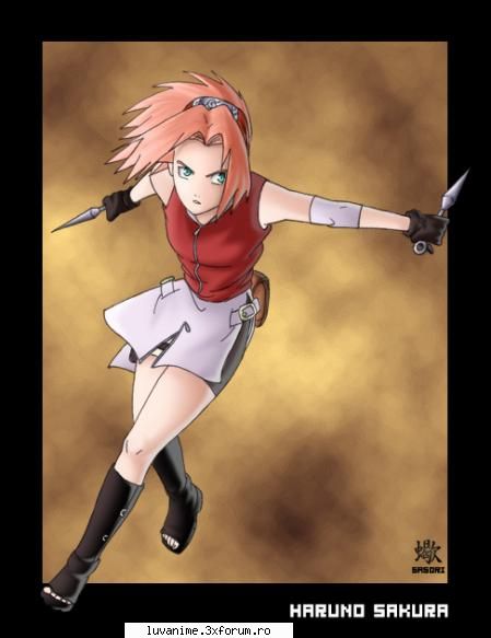 Sakura - scumpica cea mai draguta dintre fetele din - Naruto