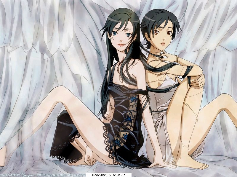 Saya vs Diva - amandoua sunt sweet...... .....am gasit aceeasi - BLOOD+