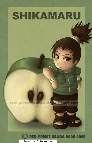 e inteligent si dulce..... shikamaru