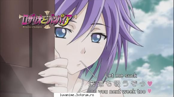Shirayuki Mizore - Ahh,favorita mea!!!!!!! - Rosario+Vampire