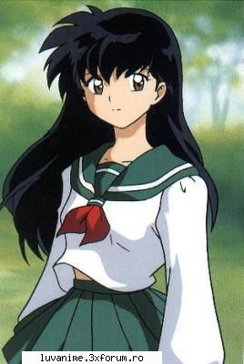 What anime girl are you?(3) - You are Kagome, from Inuyasha. She is happy - ^^ Teste Anime~~