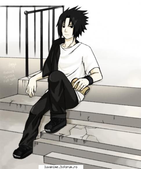 naruto fanfiction (o prostie) - Sasuke in capitol am uitat sa il descriu - Fan Fic